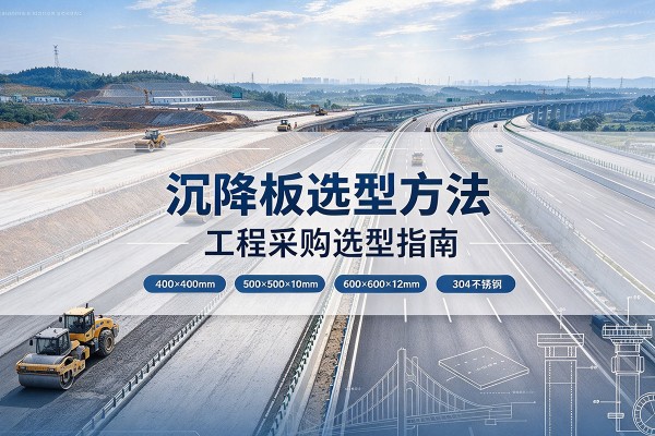 乃东沉降板选择方法